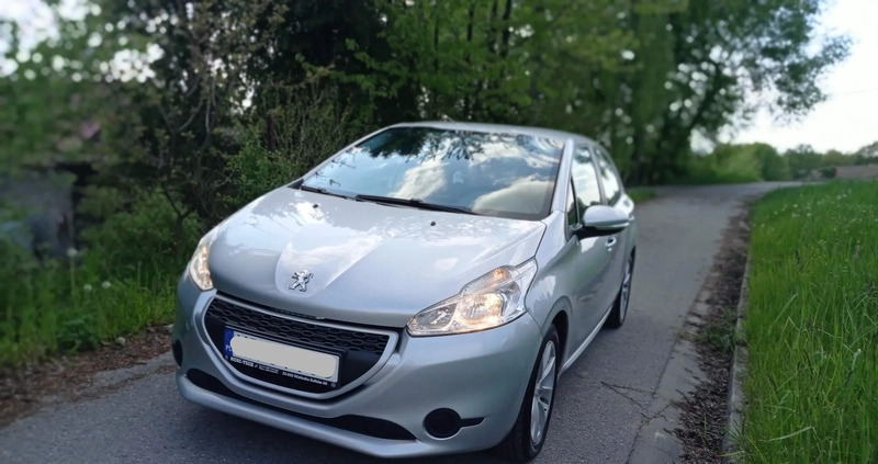 Peugeot 208 cena 24200 przebieg: 131709, rok produkcji 2014 z Bielawa małe 704